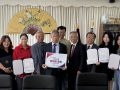 문경시 호계면 호호회(오정장학회), 문경대학교에서 장학금 수여식