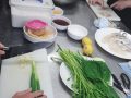 ﻿연회 한식 실습 (오징어 숙회와 꼬막 채소 무침)